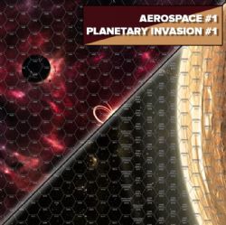 BATTLETECH -  AEROSPACE/PLANETARY INVASION #1 (86.4 CM X 55.9 CM) -  BATTLEMAT