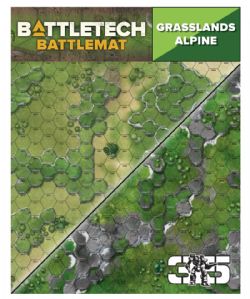 BATTLETECH -  ALPINE/GRASSLANDS C (56.9 CM X 91.4 CM) -  BATTLEMAT