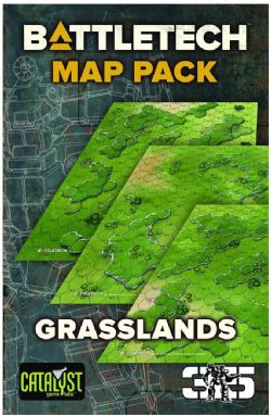 BATTLETECH -  GRASSLANDS (56.9 CM X 91.4 CM) -  MAP PACK