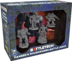 BATTLETECH -  HANSEN'S ROUGHRIDERS BATTLE LANCE (ANGLAIS)