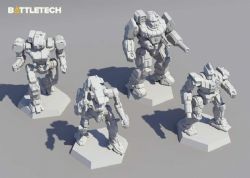 BATTLETECH -  HEAVY BATTLE LANCE FORCEPACK (ANGLAIS) -  INNER SPHERE