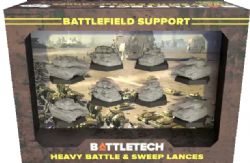 BATTLETECH -  HEAVY BATTLE & SWEEP LANCES FORCEPACK (ANGLAIS) -  BATTLEFIELD SUPPORT