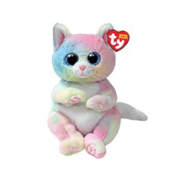 BEANIE BELLIES -  JENNIE LE CHAT ARC-EN-CIEL (15 CM)