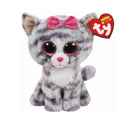 BEANIE BOO'S -  KIKI LE CHAT GRIS (25 CM)