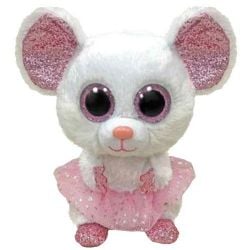 BEANIE BOO'S -  NINA LA SOURIS BALERINE (15CM)