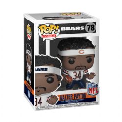 BEARS DE CHICAGO -  FIGURINE POP! EN VINYLE DE WALTER PAYTON - JERSEY BLANC (10 CM) 78