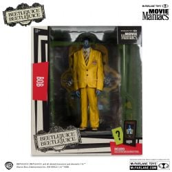 BEETLEJUICE -  FIGURINE DE BOB THE SHRINKER - MOVIE MANIACS -  MCFARLANE TOYS
