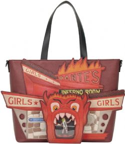 BEETLEJUICE -  SAC FOURRE-TOUT AVEC POCHETTE POUR MONNAIE 