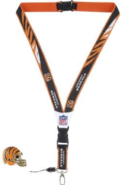 BENGALS DE CINCINNATI -  PORTE-CLÉS AVEC PIN