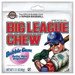 BIG LEAGUE CHEW -  GOMME BALLOUNE - SAVEUR ORIGINALE