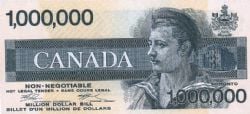 BILLETS HUMORISTIQUES -  BILLET D'UN MILLION DE DOLLARS DU CANADA