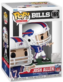 BILLS DE BUFFALO -  FIGURINE POP! EN VINYLE DE JOSH ALLEN - JERSEY BLEU (10 CM) 169