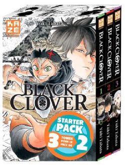 BLACK CLOVER -  STARTER PACK T01 À T03 (V.F.)
