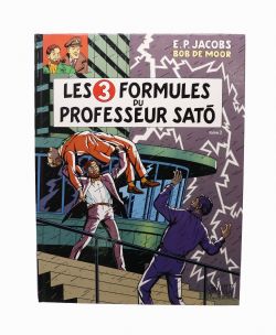 BLAKE ET MORTIMER -  LES 3 FORMULES DU PROFESSEUR SATO (V.F.) (USAGÉ) 12