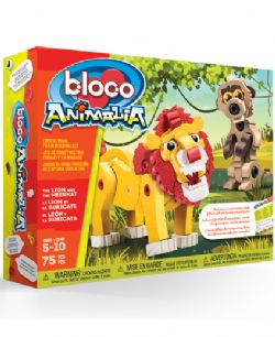 BLOCO -  LION ET SURICATE (100 PIÈCES) -  ANIMALIA