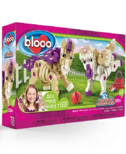 BLOCO -  PONEYS (191 PIÈCES) -  CONSTRUIS UN AMI