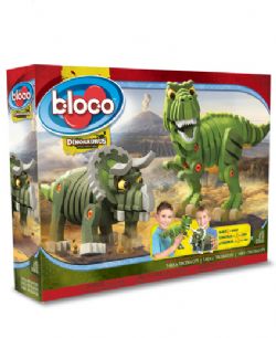 BLOCO -  T-REX & TRICÉRATOPS (200 PIÈCES) -  DINOSAURUS