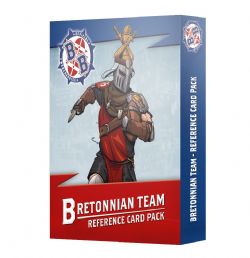 BLOOD BOWL -  BRETONNIAN TEAM CARD PACK (ANGLAIS)