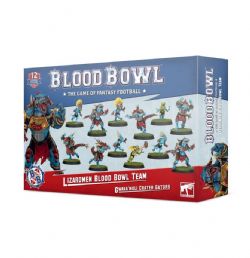 BLOOD BOWL -  GWAKA'MOLI CRATER GATORS - LIZARDMEN BLOOD BOWL TEAM