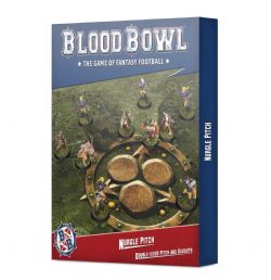 BLOOD BOWL -  NURGLE PITCH AND DUGOUTS SET