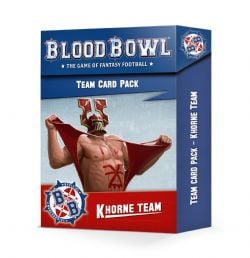 BLOOD BOWL -  TEAM CARD PACK (ANGLAIS) -  KHORNE