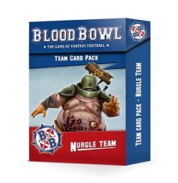 BLOOD BOWL -  TEAM CARD PACK (ANGLAIS) -  NURGLE
