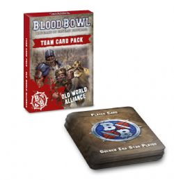 BLOOD BOWL -  TEAM CARD PACK (ANGLAIS) -  OLD WORLD ALLIANCE