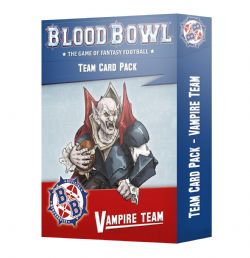 BLOOD BOWL -  TEAM CARD PACK (ANGLAIS) -  VAMPIRE