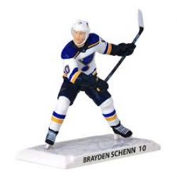 BLUES DE ST-LOUIS -  FIGURINE DE BRAYDEN SCHENN #10 (15 CM) ÉDITION LIMITÉE