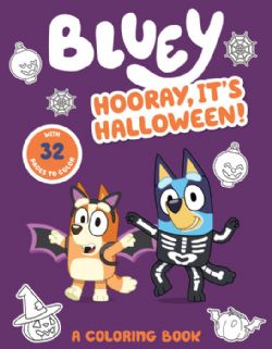 BLUEY -  HOORAY, IT'S HALLOWEEN! (V.A.) -  A COLORING BOOK