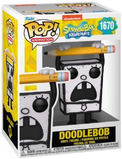 BOB L'ÉPONGE -  FIGURINE POP! EN VINYLE DE DOODLEBOB (10CM) -  BOB L'ÉPONGE 25E ANNIVERSAIRE 1670