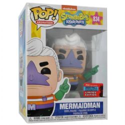 BOB L'ÉPONGE -  FIGURINE POP! EN VINYLE DE MERMAIDMAN (10 CM) 834