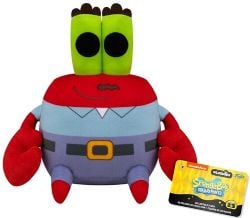 BOB L'ÉPONGE -  PELUCHE FUNKO : MR. KRABS (20 CM) -  25E ANNIVERAIRE DE BOB L'ÉPONGE