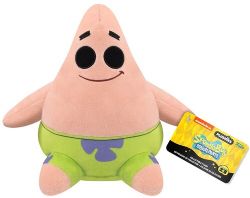 BOB L'ÉPONGE -  PELUCHE FUNKO : PATRIC (20 CM) -  25E ANNIVERSAIRE DE BOB L'ÉPONGE