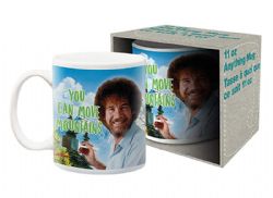 BOB ROSS -  TASSE YOU CAN MOVE MOUNTAINS (325 ML) - BLANC