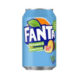 BOISSONS GAZEUSES -  ANANA ET PAMPLEMOUSE (355 ML) -  FANTA