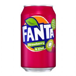 BOISSONS GAZEUSES -  FRAISE KIWI (355 ML) -  FANTA