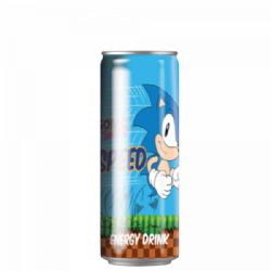 BOISSONS ÉNERGISANTES -  SPEED ENERGY (355 ML) -  SONIC LE HÉRISSON