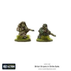 BOLT ACTION -  BRITISH SNIPERS IN GHILLIE SUITS