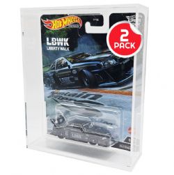 BOÎTIER PROTECTEUR -  PROTECTEURS DE LIGNE QUALITÉ SUPÉRIEURE EN ACRYLIQUE POUR HOT WHEELS -  LOT DE 2