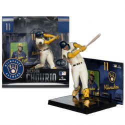 BREWERS DE MILWAUKEE -  #11 JACKSON CHOURIO (18 CM) - CHASE -  MCFARLANE TOYS