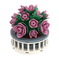 BRIXIES PLUS MINI BLUME -  FLOWER CHARM