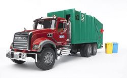 BRUDER -  CAMION POUBELLE MACK GRANITE