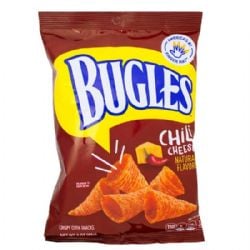 BUGLES -  CHIPS DE MAIS À SAVEUR DE FROMAGE CHILI (80 G)
