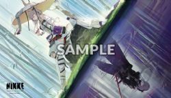 BUSHI SUPPLIES -  SURFACE DE JEU EN CAOUTCHOUC - NEW YEAR, NEW SWORD SCARLET -  GODDESS OF VICTORY: NIKKE