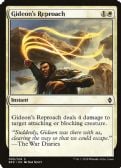 Battle for Zendikar -  Gideon's Reproach