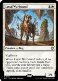 Bloomburrow Commander -  Loyal Warhound