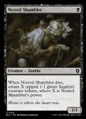 Bloomburrow Commander -  Nested Shambler