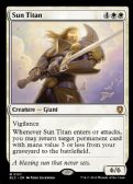 Bloomburrow Commander -  Sun Titan