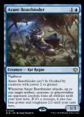 Bloomburrow Promos -  Azure Beastbinder